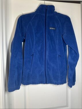 Columbia Royal Blue Full-Zip Fleece Jacket